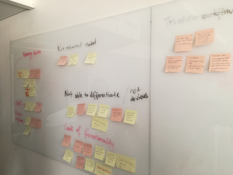 Cognitive Walkthrough Affinity Diagramming